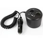 Auto T Station Multiprise USB sur Porte Boisson 12/24V Noir