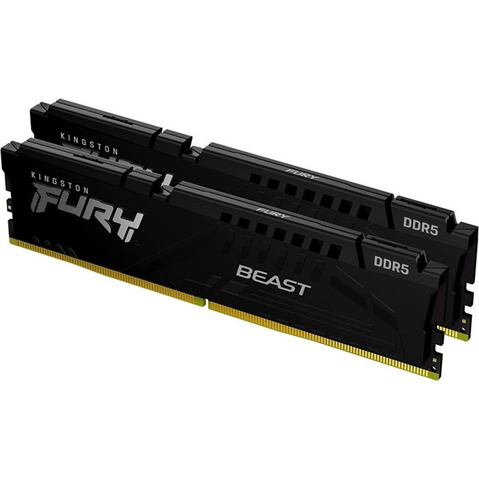 Kingston FURY Beast DDR5 16 Go (2x8 Go) 6000 MHz RAM Mémoire pour PC Kingston FURY Beast DDR5 16 Go (2x8 Go) 6000 MHz RAM Mémoire pour PC