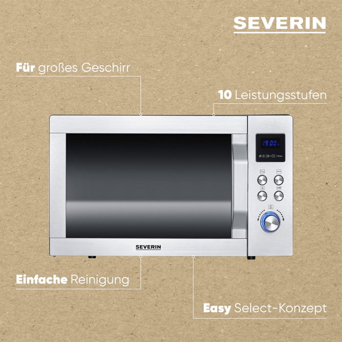Severin Micro-ondes avec Gril 7777 25L Severin Micro-ondes avec Gril 7777 25L