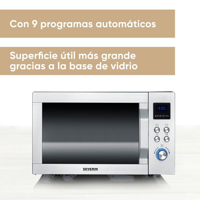Severin MW 7777 Micro-ondes avec Grill et Air Chaud Severin MW 7777 Micro-ondes avec Grill et Air Chaud