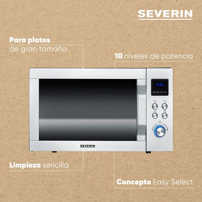 Severin MW 7777 Micro-ondes avec Grill et Air Chaud Severin MW 7777 Micro-ondes avec Grill et Air Chaud