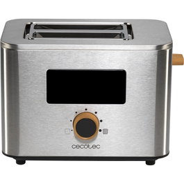 Cecotec Touch&Toast Double 950W Argent