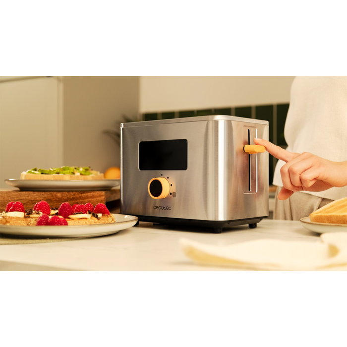 Cecotec Touch & Toast Double Grille-pain à double fente Cecotec Touch & Toast Double Grille-pain à double fente