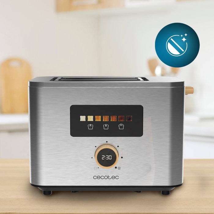 Cecotec Touch & Toast Double Grille-pain à double fente Cecotec Touch & Toast Double Grille-pain à double fente