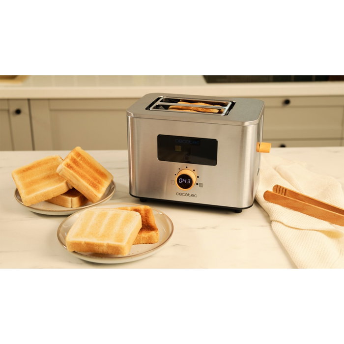 Cecotec Touch & Toast Double Grille-pain à double fente Cecotec Touch & Toast Double Grille-pain à double fente