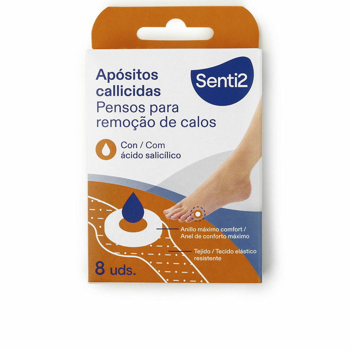 Senti2 Pansements Callicides 8 unités Senti2 Pansements Callicides 8 unités