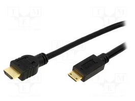 LOGILINK Câble HDMI vers mini HDMI 1,5m noir