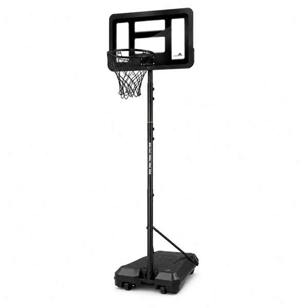 JugaToys Panier de basketball avec pied, ballon gonflable et gonfleur 76x306x72cm