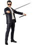 John Wick figurine MAFEX Caine (Chapter 4) 16 cm