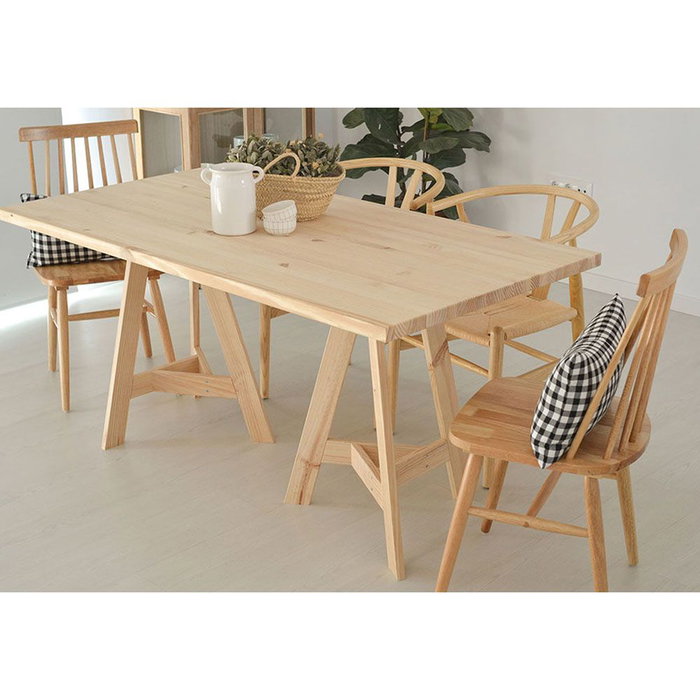 Astigarraga Plateau en bois de pin massif 160 x 80 x 3 cm Astigarraga Plateau en bois de pin massif 160 x 80 x 3 cm