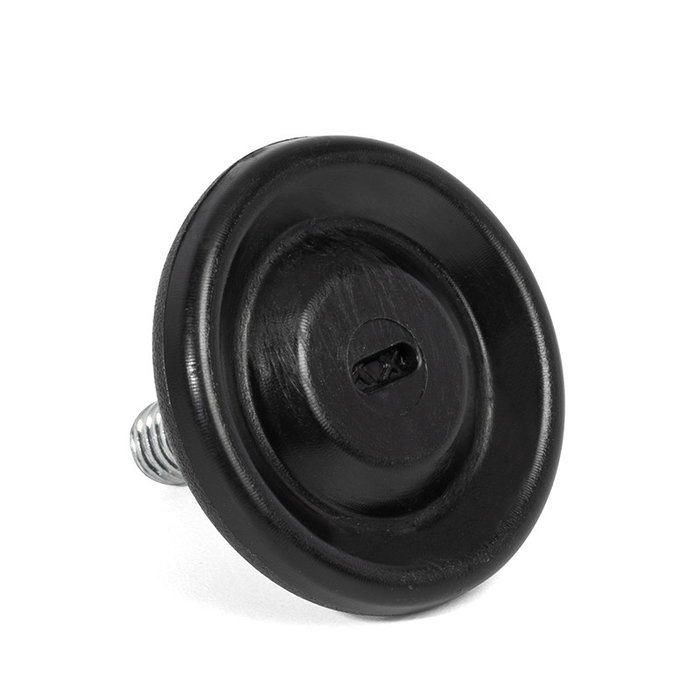 AL-K Pie Nivelador NUBA Ø40 M8x18 Noir avec empreinte Allen 4mm et tuerca hexagonal D17 pour nivellement de meubles et machines