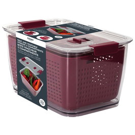 Cook Concept Récipient hermétique avec panier compartimentable