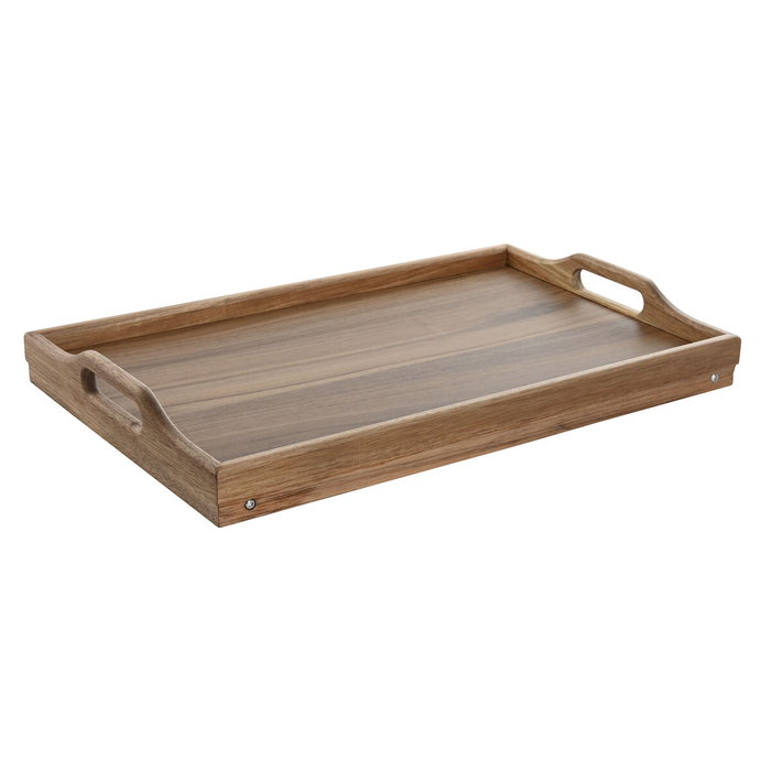 Home ESPRIT Plateau Acacia Naturel 50 x 30 x 24 cm