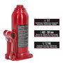 WOLFPACK LINEA PROFESIONAL Cric Hydraulique Bouteille 5000 kg