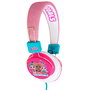 OTL TECHNOLOGIES Casque audio pour adolescentes L.O.L. Surprise avec design Queen Bee, CosmicQueen, Miss Punk, diadème ajustable à paillettes roses et connecteur 3.5 mm