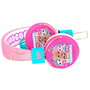 OTL TECHNOLOGIES Casque audio pour adolescentes L.O.L. Surprise avec design Queen Bee, CosmicQueen, Miss Punk, diadème ajustable à paillettes roses et connecteur 3.5 mm