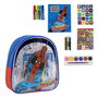 Cerdà Sac à dos à colorier Avengers, 22 x 23 x 7 cm, couleur rose, pour enfants à partir de 3 ans
