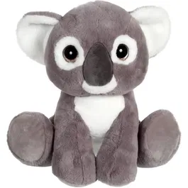GIPSY Peluche Chien Koala Gris Puppy Eyes Pets 40 cm - Animal en Peluche Doux avec Grands Yeux Expressifs pour Enfant dès la Naissance
