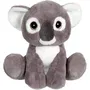 GIPSY Peluche Chien Koala Gris Puppy Eyes Pets 40 cm - Animal en Peluche Doux avec Grands Yeux Expressifs pour Enfant dès la Naissance