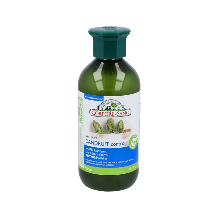 Corpore Sano Shampooing Anti-pelliculaire Houblon et Thym 300ml