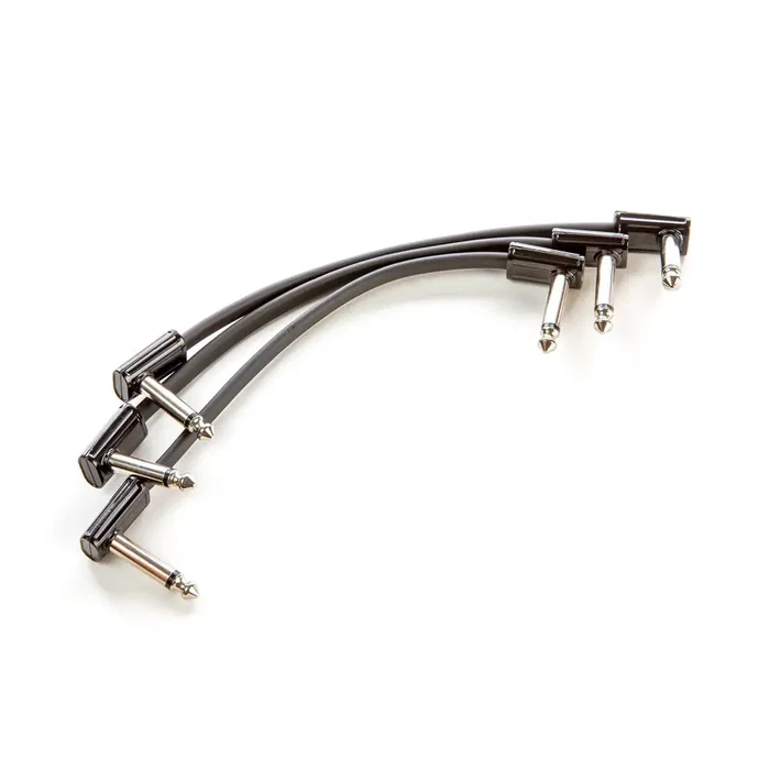 MXR® Pack de 3 Câbles Patch Ruban 15 cm - Ribbon Patch Cable