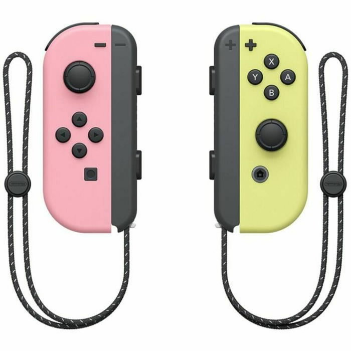 Nintendo Joy-Con Rose Pastel et Jaune Pastel pour Nintendo Switch