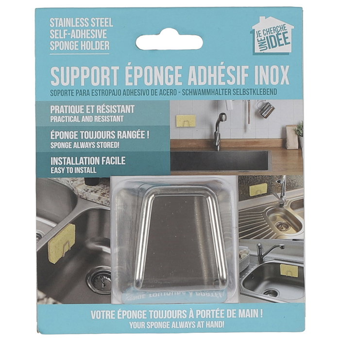 Je cherche une Idee Support éponge inox
