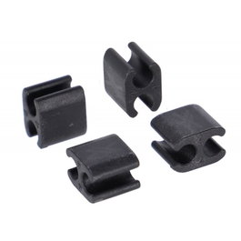 XLC Kit de clips BR-X120 pour câble E 4mm et gaine 4mm (30 unités)