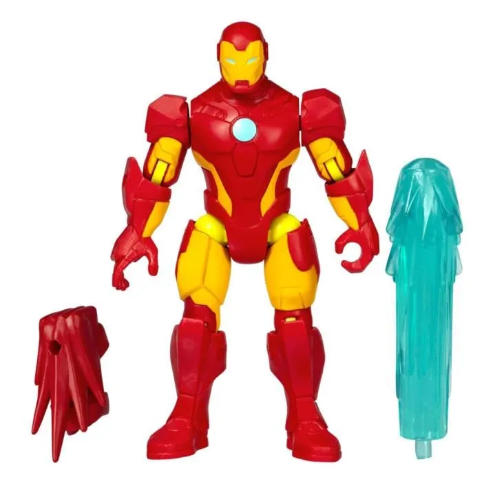 Hasbro MixMashers Marvel Avengers Iron Man - Figurine personnalisable 12 cm avec accessoires - Jouet super-héros pour enfant dès 4 ans Hasbro MixMashers Marvel Avengers Iron Man - Figurine personnalisable 12 cm avec accessoires - Jouet super-héros pour enfant dès 4 ans