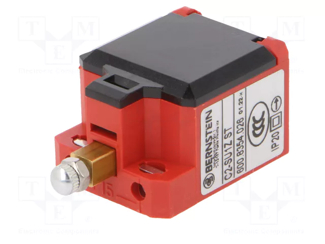 BERNSTEIN AG Interrupteur terminal NO + NC 10A max. 240VAC IP20 BERNSTEIN AG Interrupteur terminal NO + NC 10A max. 240VAC IP20