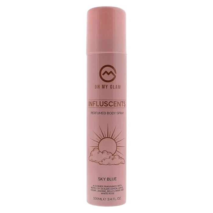 Oh My Glam Spray corporel Influscents Sky Blue, 100 ml Oh My Glam Spray corporel Influscents Sky Blue, 100 ml