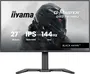 Iiyama G-Master Black Hawk 27" - Ecran PC Gamer - Dalle IPS FHD (1920x1080) - 144 Hz - 1 ms - FreeSync/G-SYNC - Réglable en hauteur - HDMI, DisplayPort, Hub USB