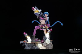 Pure Arts Statuette League of Legends Jinx 1/6 avec LED