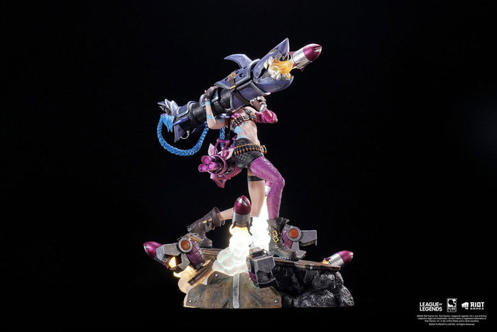 Pure Arts Statuette League of Legends Jinx 1/6 avec LED