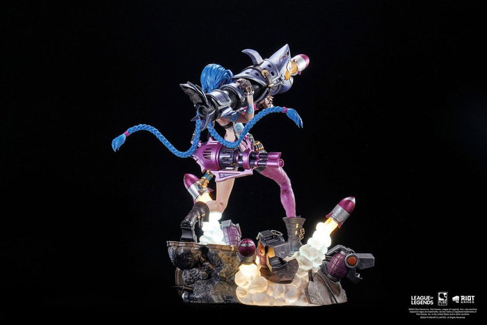 Pure Arts Statuette League of Legends Jinx 1/6 avec LED