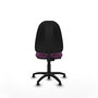 PIQUERAS Y CRESPO Chaise de bureau Algarra, similicuir violet