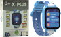 HOLAWATCH Reloj inteligente X Plus - Smartwatch GPS pour enfant, montre connectée bleue Android avec bracelets interchangeables, protection d'écran