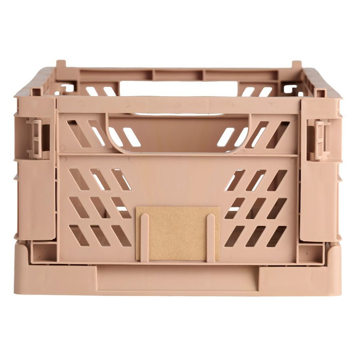Day Boîte de rangement pliable 2 pièces 50 x 33 x 25 cm couleur sable 27,6 L capacité 45 kg