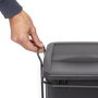 Emuca Recycle Poubelle de recyclage 2 x 35 litres, Gris anthracite
