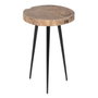 Jeu de 3 tables Naturel Fer 40 x 38 x 62,3 cm (3 Unités)
