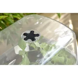 Elho Table de Culture sur Pieds Noa - Potager Urbain 79 x 39 x 94 cm - Idéal pour Légumes, Fruits et Herbes - 100% Recyclé - Noir