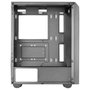 Mars Gaming MC-MAG Boîtier PC ATX Moyen Tour, Double Chambre, 3 Ventilateurs RGB 120mm, Panneau en Verre Trempé, USB 3.0