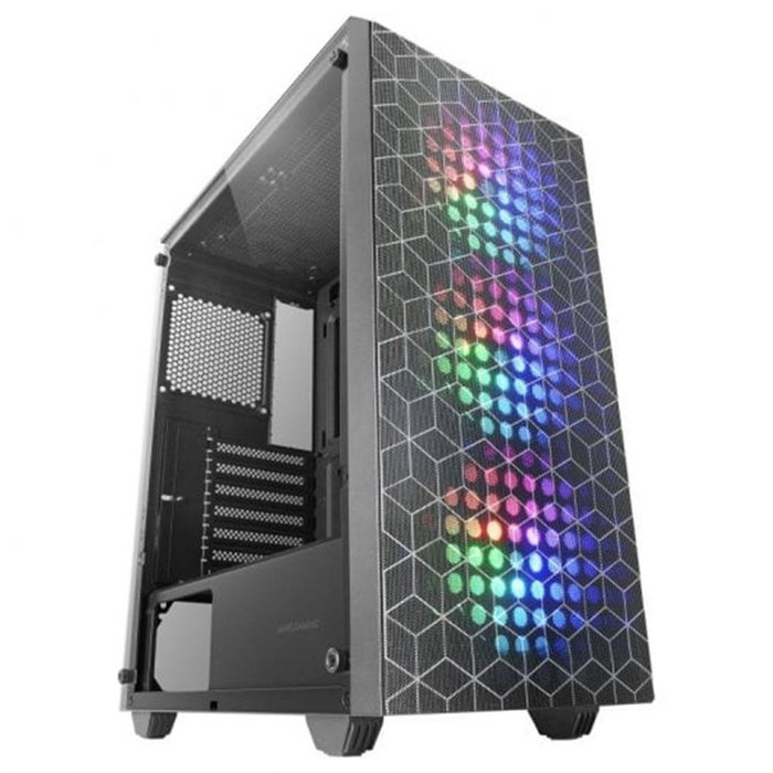 Mars Gaming MC-MAG Boîtier PC ATX Moyen Tour, Double Chambre, 3 Ventilateurs RGB 120mm, Panneau en Verre Trempé, USB 3.0 Mars Gaming MC-MAG Boîtier PC ATX Moyen Tour, Double Chambre, 3 Ventilateurs RGB 120mm, Panneau en Verre Trempé, USB 3.0
