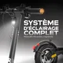 Urbanglide Ride 100 EVO Trottinette Électrique 450W 25 km/h Autonomie 25 km Pneus 10" Double Suspension Frein à Disque Pliable LED Poids 16.3 kg