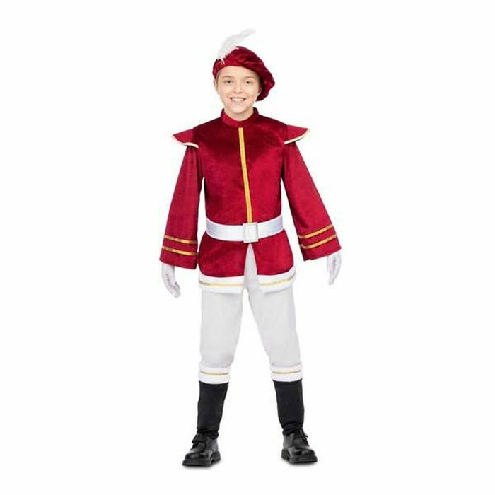 My Other Me Déguisement Page Grenat Bordeaux Taille 5-6 Ans My Other Me Déguisement Page Grenat Bordeaux Taille 5-6 Ans