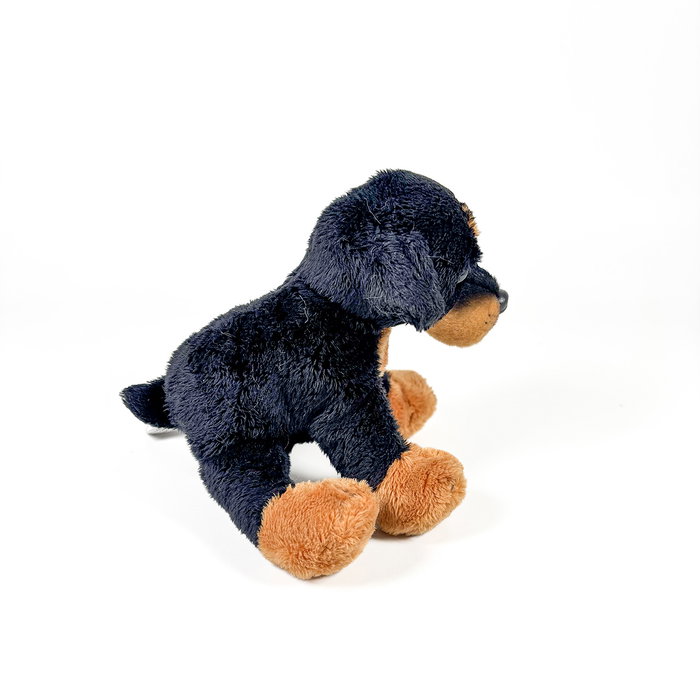 Deqube Peluche Rottweiler Assis 12 Cm en Peluche avec Licence Bocalan - Jouet pour Enfants Deqube Peluche Rottweiler Assis 12 Cm en Peluche avec Licence Bocalan - Jouet pour Enfants
