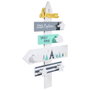 Home Deco Factory Colgador Panel Direccional