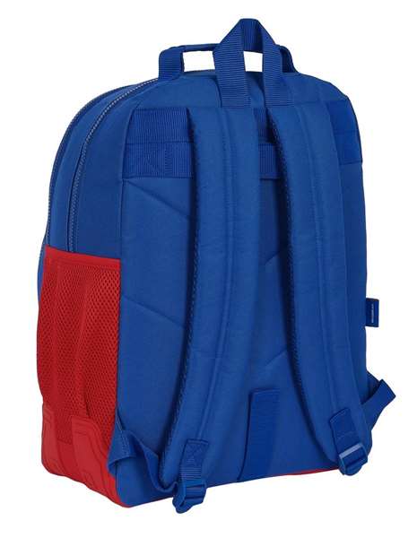 Safta Mochila double avec renforts adaptables au chariot F.C. Barcelona 2ème équipement 23/24, 32x42x15 cm Safta Mochila double avec renforts adaptables au chariot F.C. Barcelona 2ème équipement 23/24, 32x42x15 cm