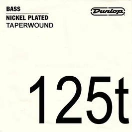 DUNLOPST Cuerda bajo Dunlop nickel entorchado (tapered) .125