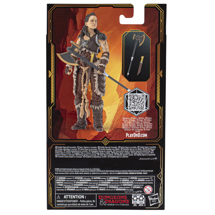 Hasbro Dungeons & Dragons Honor Among Thieves - Figurine Edgin